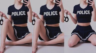 The policewoman wants hardcore sex and handcuffs