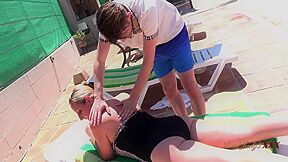 Busty Milf Keira Fucks The Pool Boy