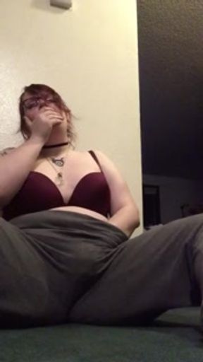 Masterbating while roommates watch tv and I almost get CAUGHT!!