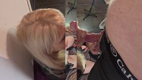 Sexy Grandma Orgasms with Cum on Her Face and Cock in Her Mouth