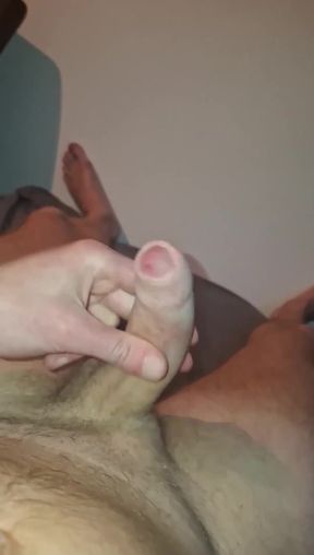 Solo Male Noface Twink X - Masturbating in the Evening