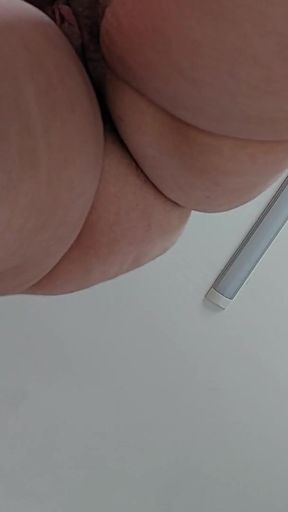Epic moment from &quot;Hairy brunette pussy, big tits, sensual hairy woman in the kitchen. Sexy MILF, hairy pussy, big ass&quot;