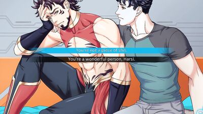 Handsome anime blokes are having fun in hot gay action