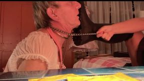 Electric Submission: Tormented in Isolation, Helpless Under Miss Ivy's Leather Boot and Gusset Dominance