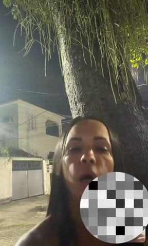 Videochamada Na Rua