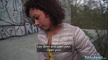 Outdoor public fucking after rock paper scissormatch
