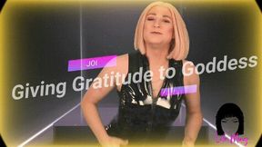 Giving Gratitude to Goddess Lola Minaj Trans JOI Mesmerize Mind Fuck WMVSD