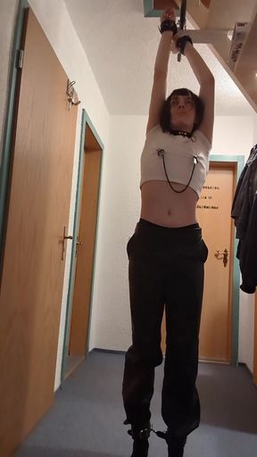 trying out how fun hanging is