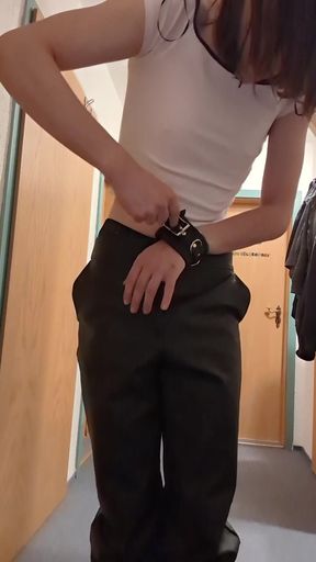 trying out how fun hanging is