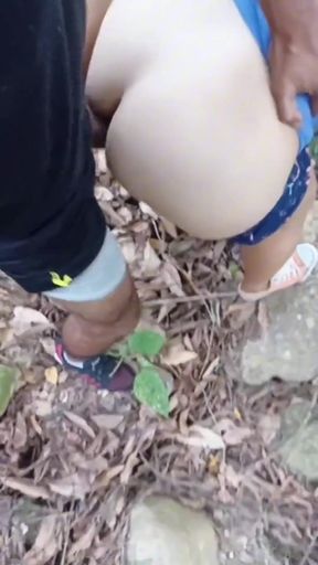 Memorable moment from &quot;FUCK FAST IN THE WOODS and END UP INSIDE HER ASS!&quot;