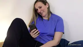 Nympho Clara Dee gets fucked in doggy and missionary