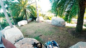 PUBLIC SEX WITH CUMSHOT IN THE PARK!