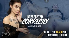 Interpreted Correctly