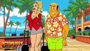 Married Bitch Sucks BBC and Gets Fucked in a Hawaii Hotel