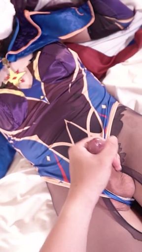 Genshin Impact Mona Cosplayer get Fucked, After Otaku Festival 1   Clip 1