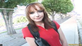 ”Sweet Marie with natural tits, blowjob & fucking bitch”