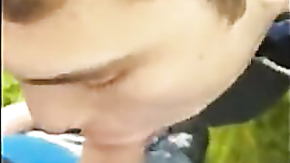 What He Does With His Fresh iPhone: Pillow-biter Amateur Web cam Fellatio