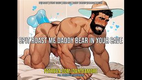 Spit Roast Me Daddy Bear in Your Cave | DANTE AMORE ASMR JOI