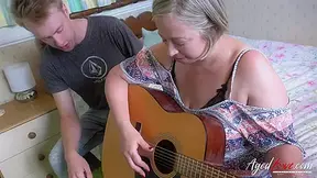 AgedLovE Mature Lady Hardcore Fuck With Handy Guy