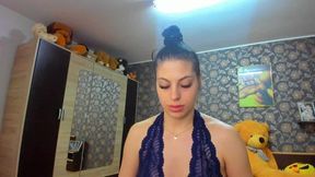 vibe me 25 and u join in my show and there u can see anal, dp, deepthroat, cum creamy, squirt depends how naughty u can be :*