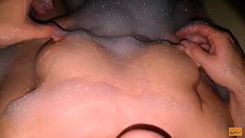 Horny fit girl cums in the bath after a workout - Unlimited Orgasm