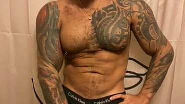 I spit in your mouth while I fuck your power bottom - VIKTOR ROM - PORNSTAR GAY LATINO BBC TATTOOED