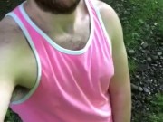 Pissing on a Hike