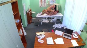Medical student shows off her gymnastic skills