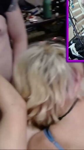 (P. 1 of 2) 2 CAM, 5way ORGY: Mistress Cy's House of Whorrors Transbian Kink Sex &amp; Shemale CUM: Satanic Goth Slutz 666   Clip 3