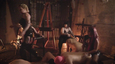 A Femdom Orgy!