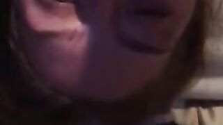 Crazy bimbo sloppy toy deep throat