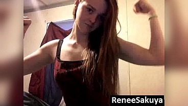 Bicep flexing