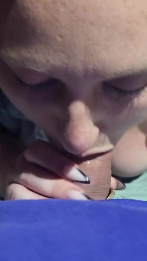Pov 18 year old blue eyed babysitter taking a throughtpie   Clip 1