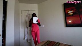 nurse paris suppository and messy change