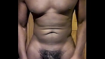 Playing with my big black cock
