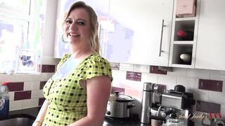 AuntJudysXXX - 46yo Huge Tit milf Housewife Nel - Kitchen pov Experience