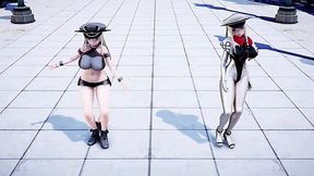 Bismarck Raves in Glittery MMD Video