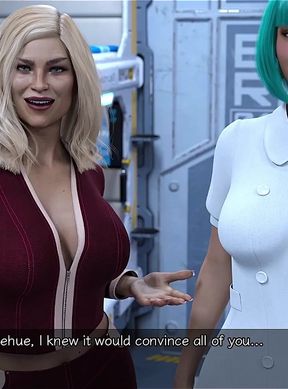 Stranded in Space - Competition Between MILFs and Teens