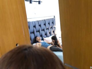 I SEE MY EMPLOYEE LUKAS AND EMMA ANTURIN SCREW, I MASTURBATE AND THEN WE'VE A THREE-SOME WHEN I CA