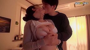 (eng Sub) The Moment Her Husband Leaves, In Just 2 Seconds Their Lips And Body Overlap, Stepmother-stepsons Forbidden Urge That Cannot Be Suppressed - Momoko Isshiki