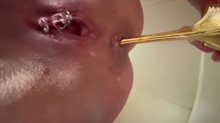 4 Pee Video Compilation and Putting HighHeels in my Asshole and Moving Ass Gapes