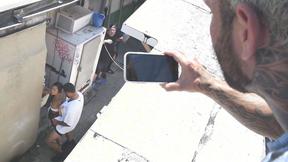 ”Kinky Vina Sky Shags Voyeur guy in side alley with her juicy cunt”