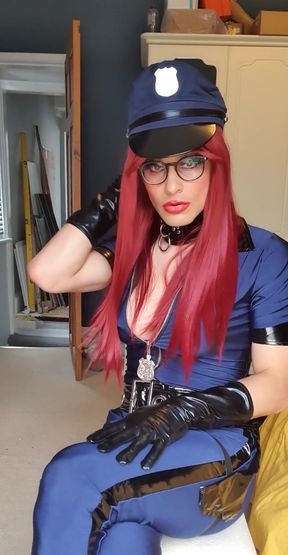 An officer has to properly attired