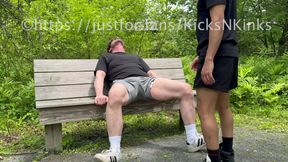 Ballbusting at the Park: Punishing the Slave in Public
