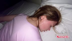 Fucked my stepsister while parents were resting nearby