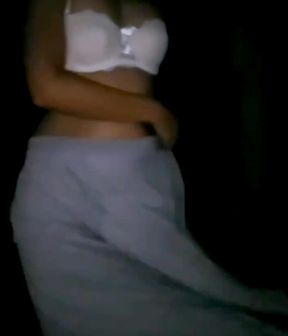 Ma Beurette in garter belt