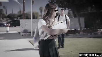 Nerdy teen take sexual r. on bullies n is fucked rough