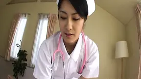 Attractive Asian Nurse Gives Blowjob Before Hot Patient Fuck