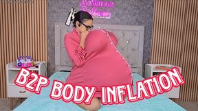 Blow to Pop Body Inflation
