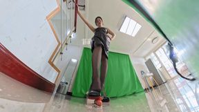 8K VR360 XINGGAN high heels trample on ham